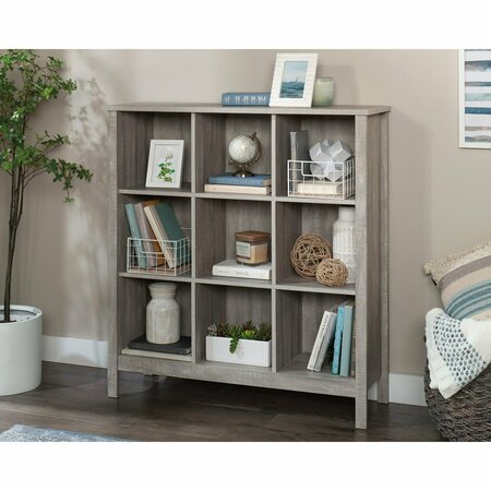 SAUDER 9 Cube Storage Sm 3a , Cubbyhole storage holds books, framed photos, collectibles, and more 433934